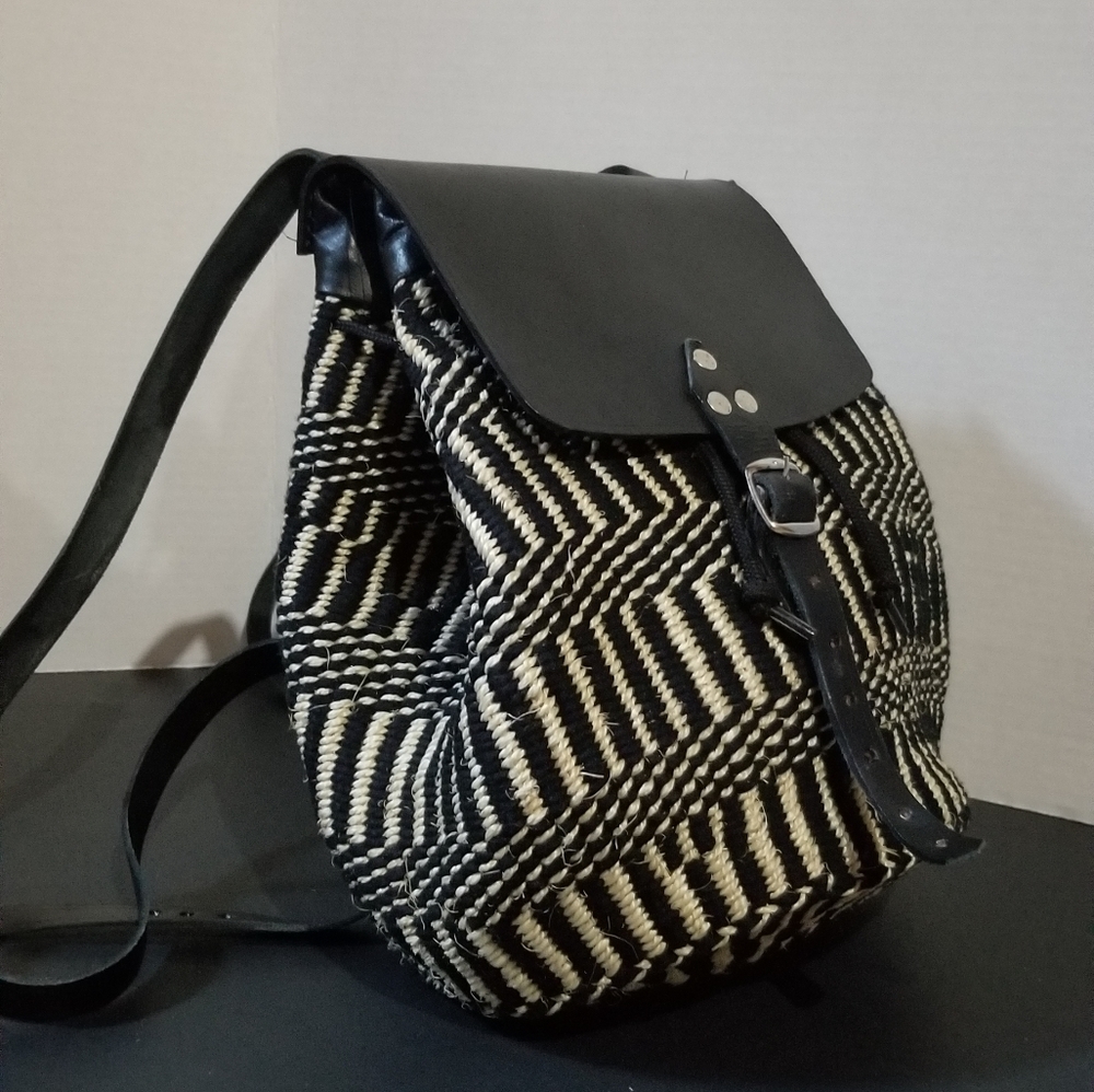 East African Swahili handwoven Backpack